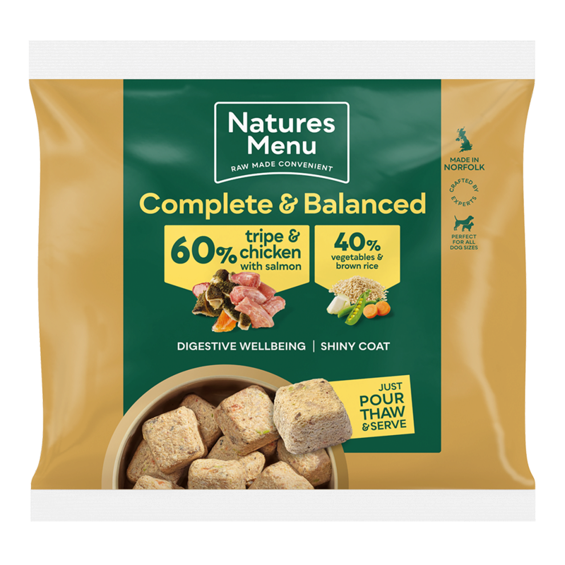 60/40 Complete and Balanced Tripe & Chicken 1kg