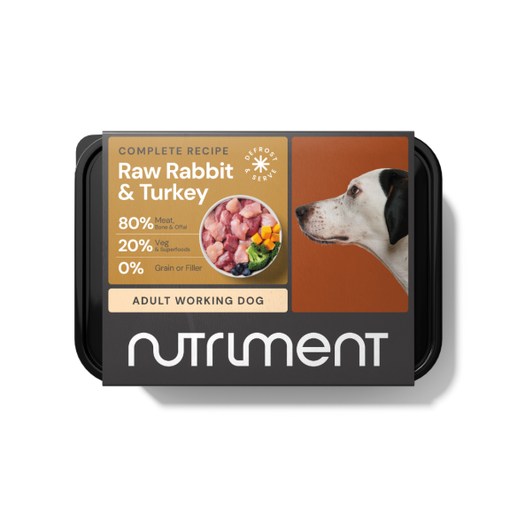 Nutriment Rabbit With Turkey Tub 500G