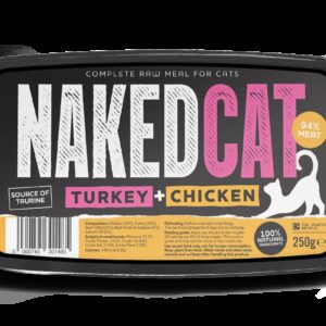 NAKEDCAT Turkey & Chicken 250g
