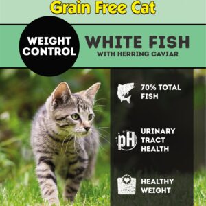The Pet Cabin Grain Free Cat - Weight Control - White Fish with Herring Caviar