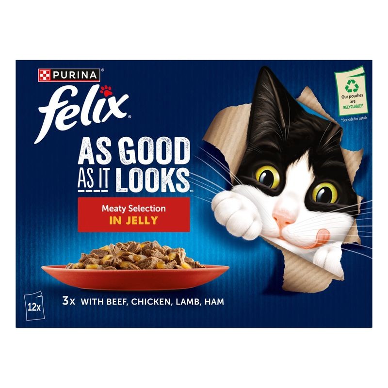 Felix As Good As It Looks Meaty Selection12 x 85g