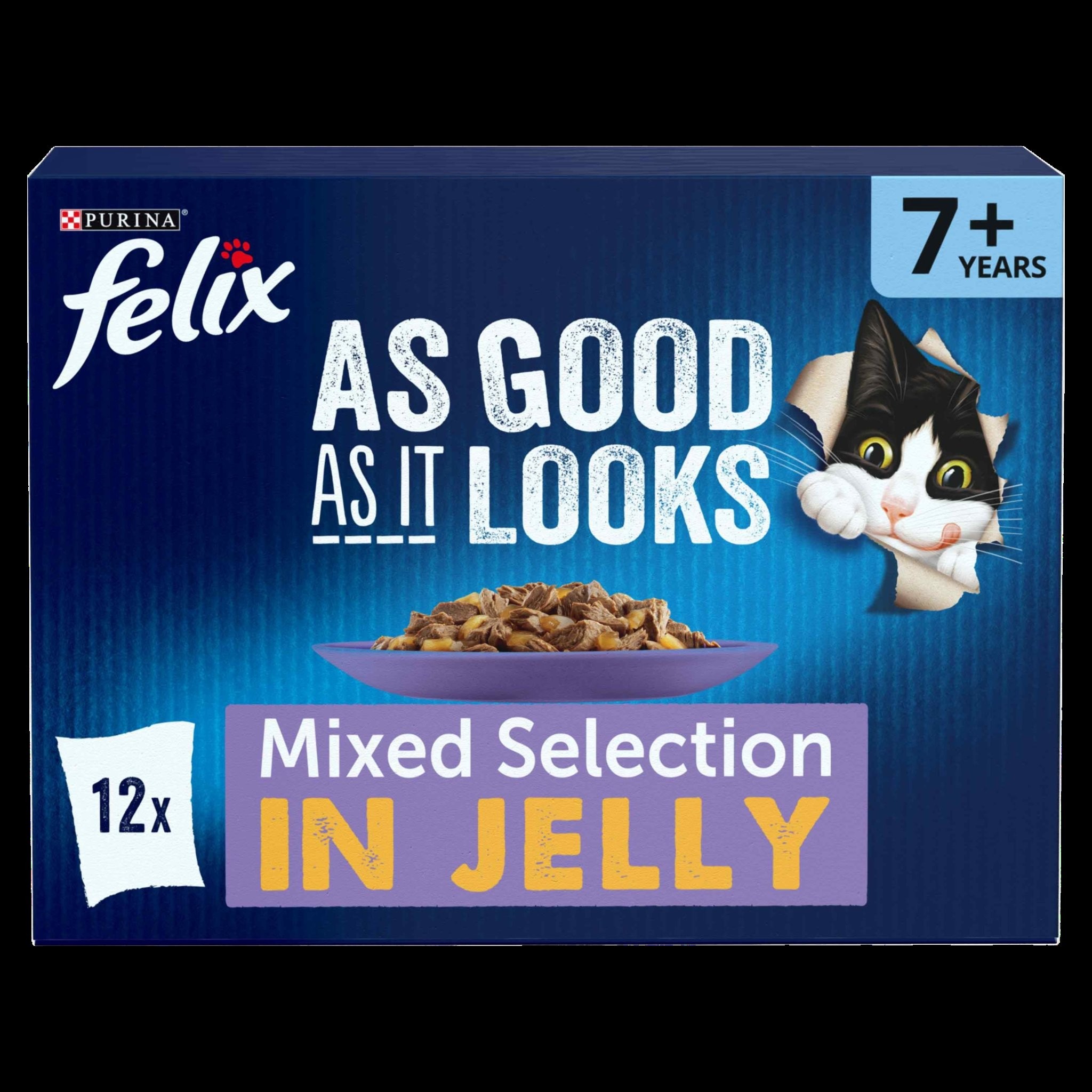 Felix As Good As It Looks Senior Mixed 12 x 85g