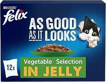 Felix As Good As It Looks Vegetables Selection12 x 85g