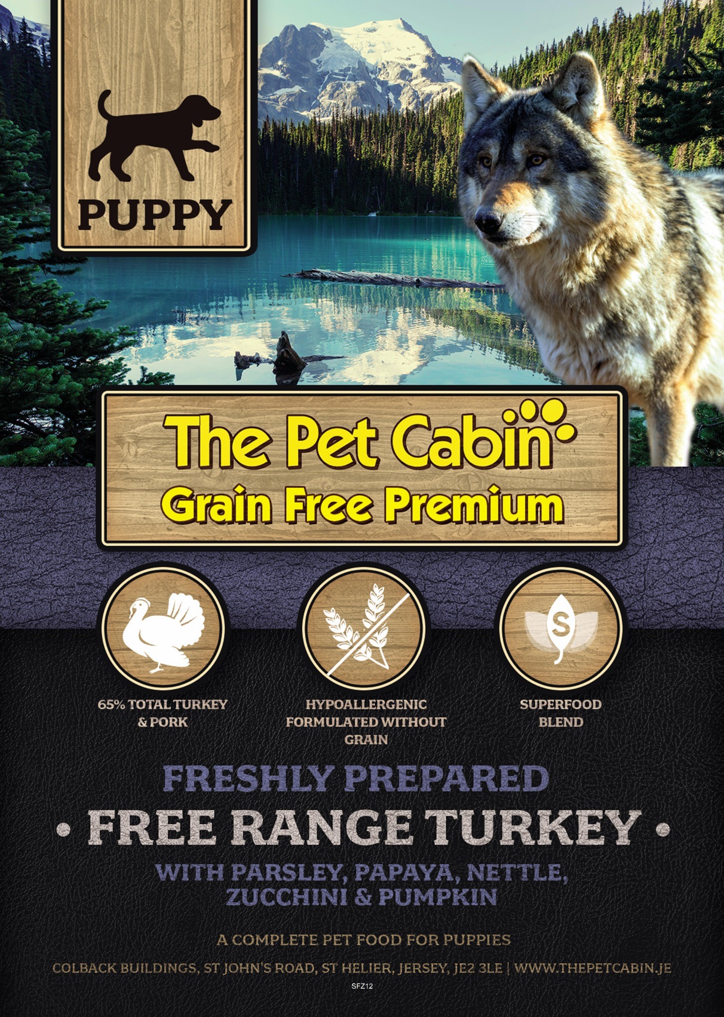 The Pet Cabin Grain Free Premium Puppy Turkey