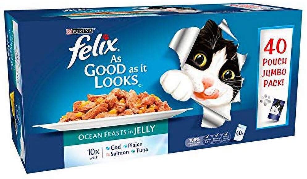 Felix As Good As It Looks Ocean Feasts 40 x 85g