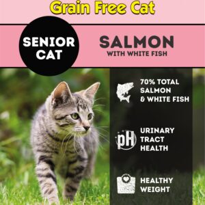 The Pet Cabin Grain Free Cat - Senior - Salmon with White Fish