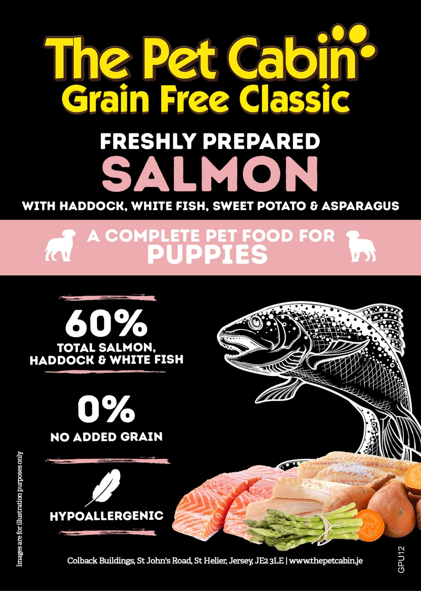 The Pet Cabin Grain Free Classic Puppy Salmon