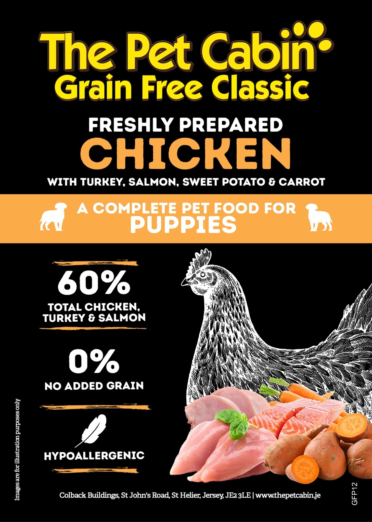 The Pet Cabin Grain Free Classic Puppy Chicken