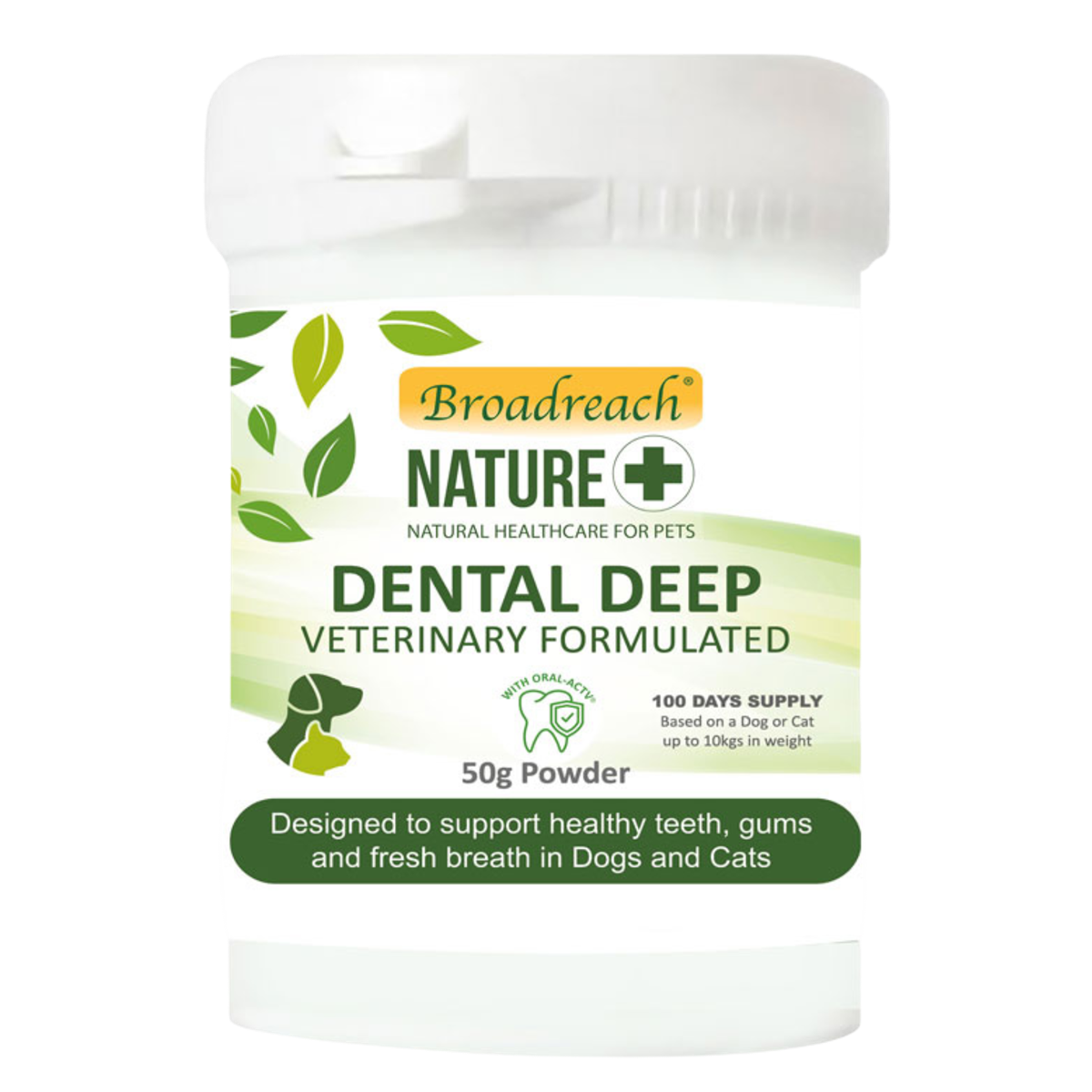 Broadreach Dental Deep Care Cat & Dog 50g
