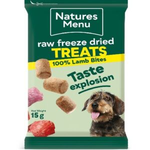 Natures Menu Freeze Dried Lamb Treats 15g