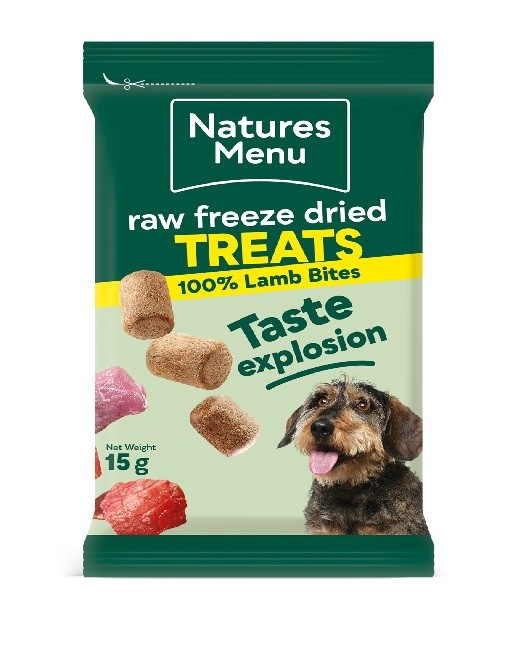 Natures Menu Freeze Dried Lamb Treats 15g