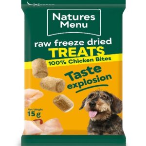 Natures Menu Freeze Dried Chicken Treats 15g