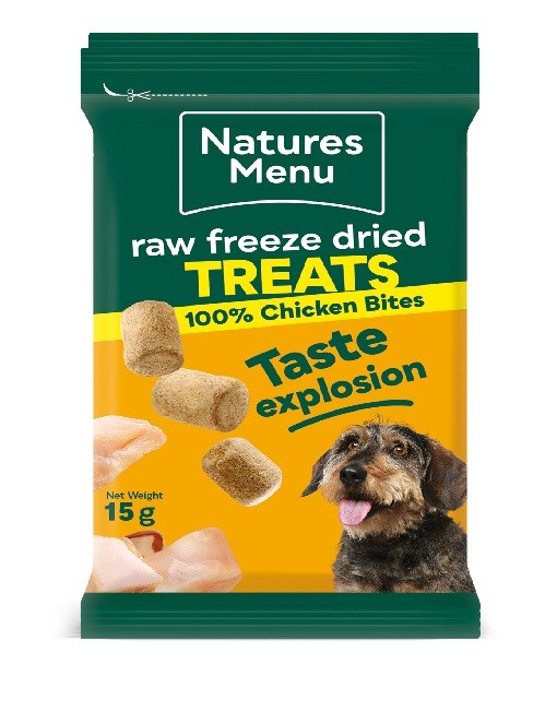 Natures Menu Freeze Dried Chicken Treats 15g