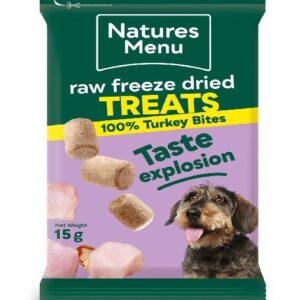 Natures Menu Freeze Dried Turkey Treats 15g