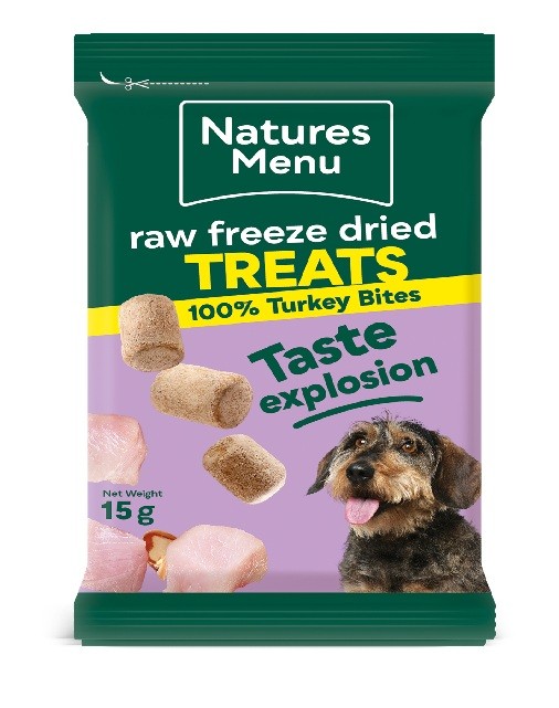 Natures Menu Freeze Dried Turkey Treats 15g