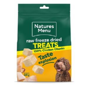 Natures Menu Freeze Dried Chicken Chunks 40g