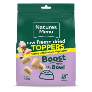 Natures Menu Freeze Dried Toppers Turkey 40g
