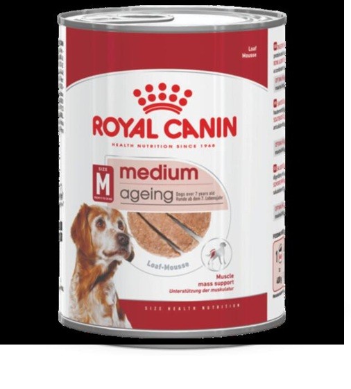 Royal Canin Medium Ageing Loaf 410g Can