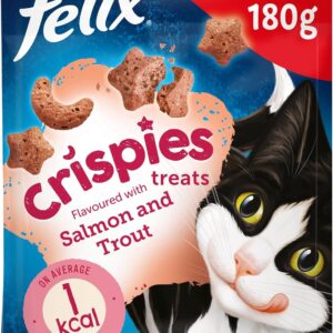 Felix Crispies Salmon & Trout Maxi Pack 180g