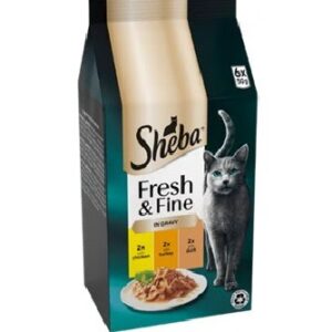 Sheba Fresh & Fine Chicken/Turkey/Duck In Jelly