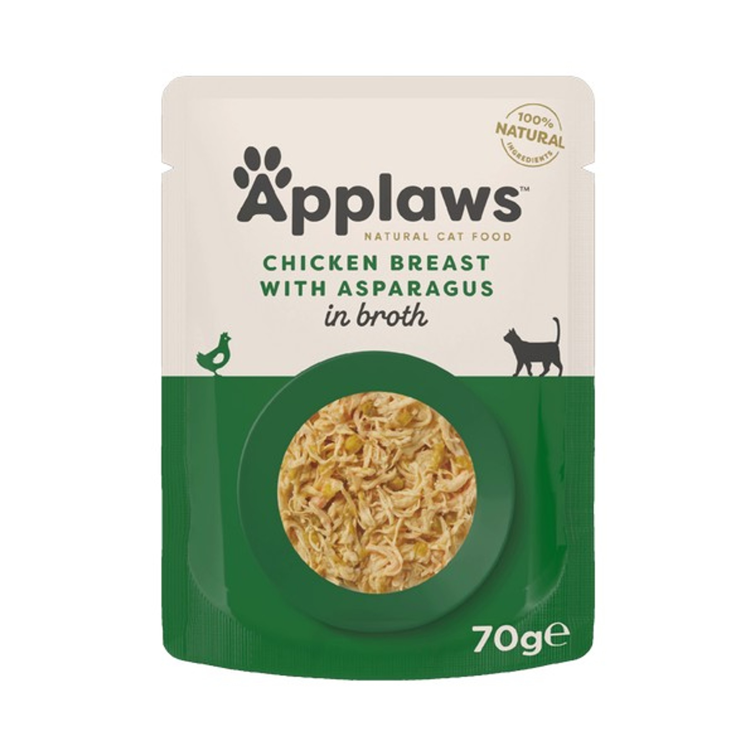Applaws Cat Pouch Chicken Asparagus 70g