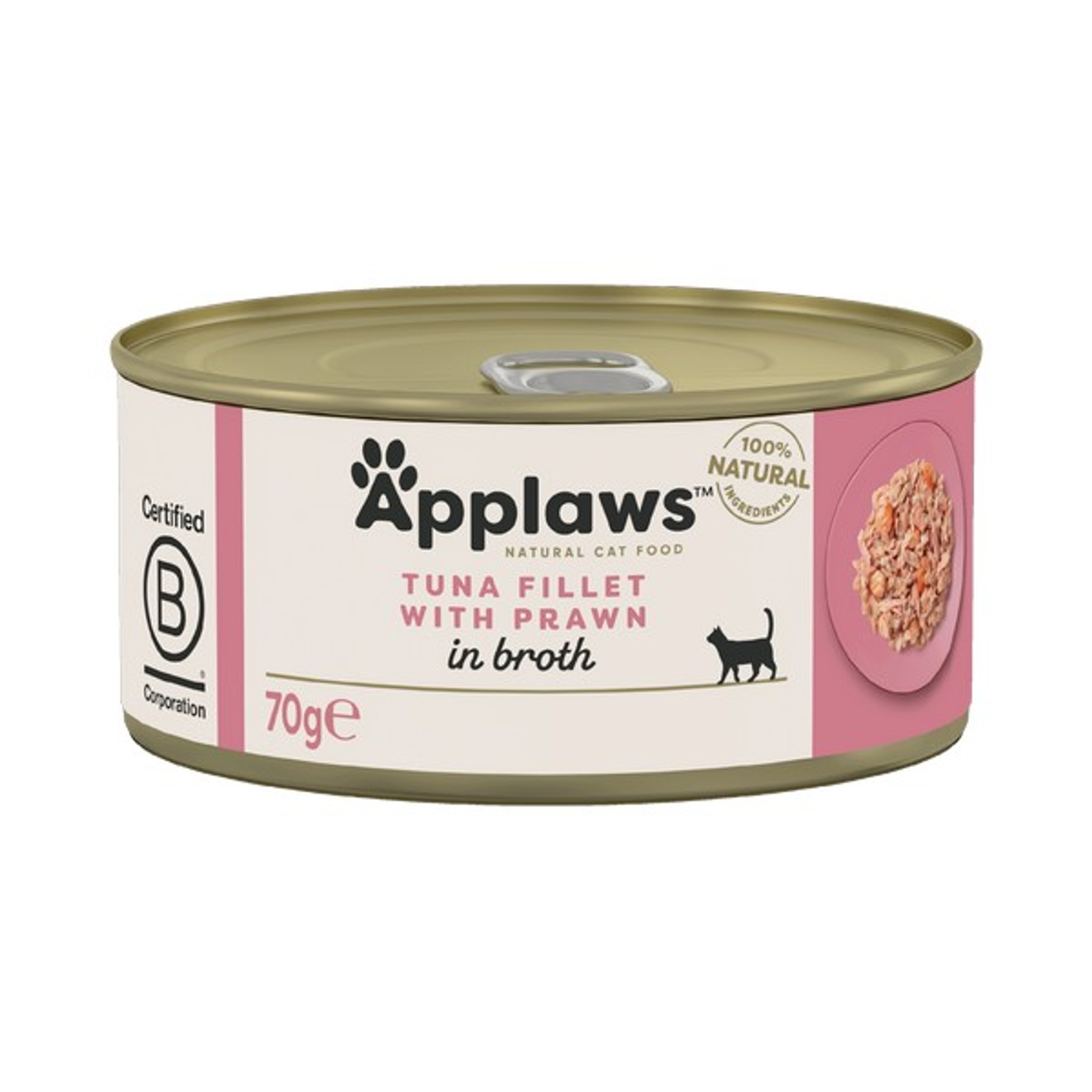 Applaws Cat Pouch Tuna Pacific Prawn 70g