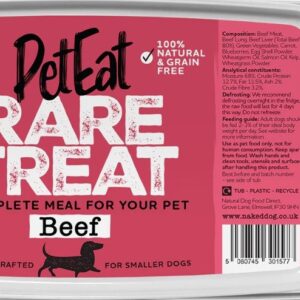 Naked Dog PetEat Beef 250g