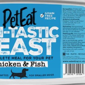 Naked Dog PetEat Chicken & Fish 250g