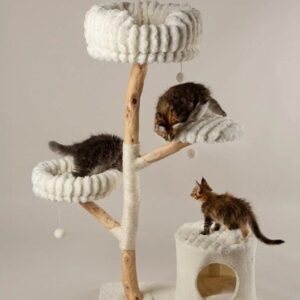 Scruffs Pyrenees Cat Tree - Cream