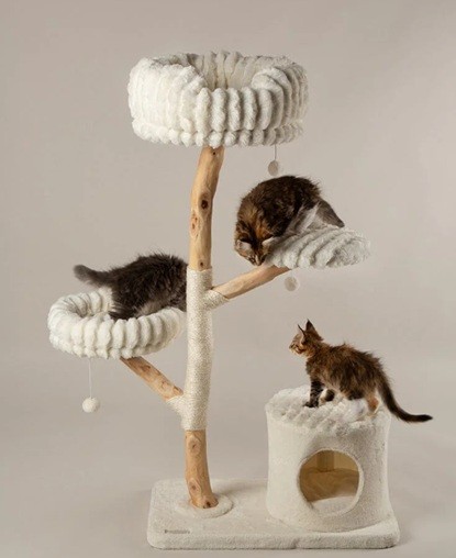 Scruffs Pyrenees Cat Tree - Cream