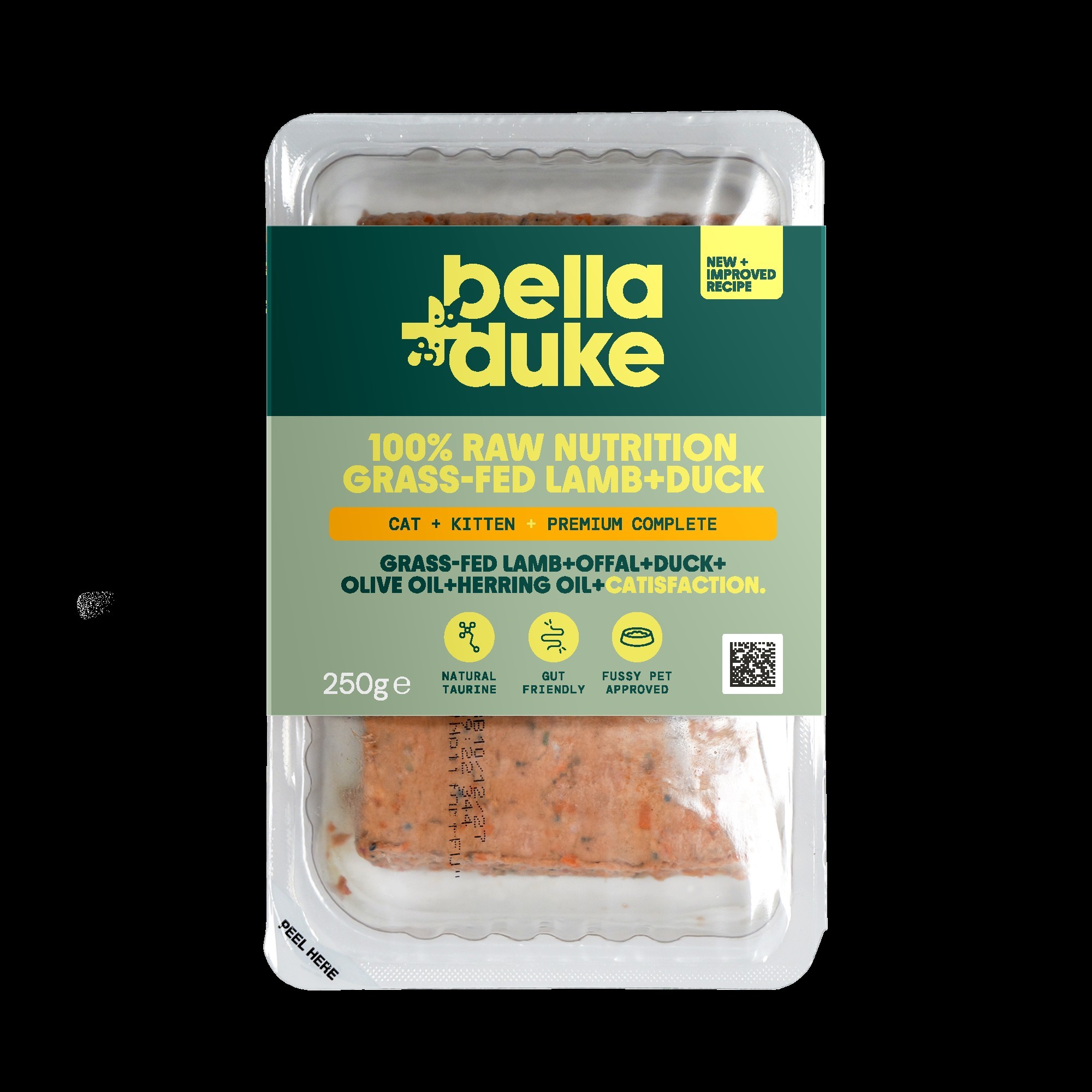 Bella & Duke Kitten/Cat Lamb & Duck 250g