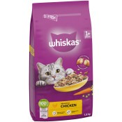 Whiskas 1+ Complete Dry With Chicken 1.9Kg