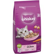Whiskas 1+ Cat Complete Dry Salmon 1.9Kg