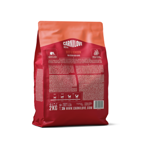 Carnilove Cat Beef & Venison 2kg