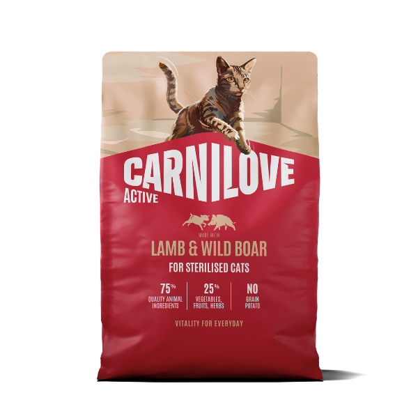 Carnilove Cat Lamb & Wild Boar 2kg