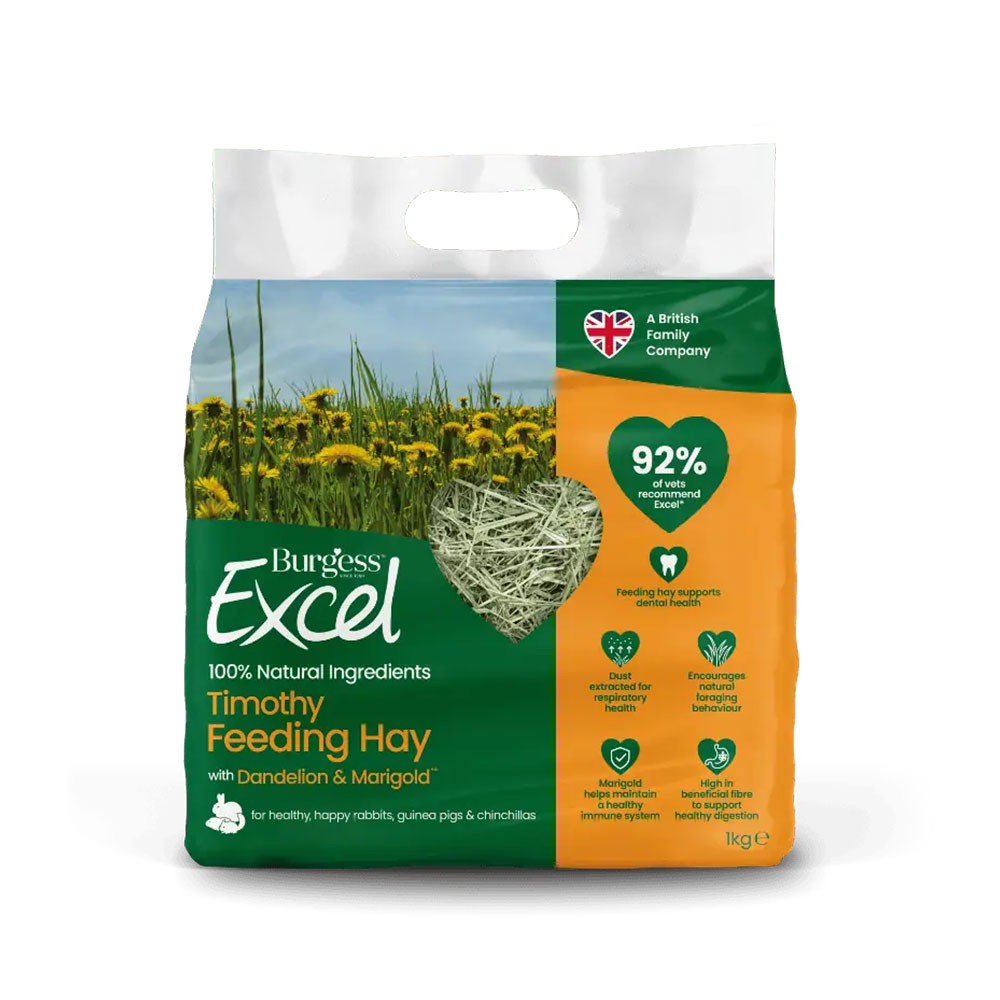 Excel Dandelion & Marigold Hay 1kg